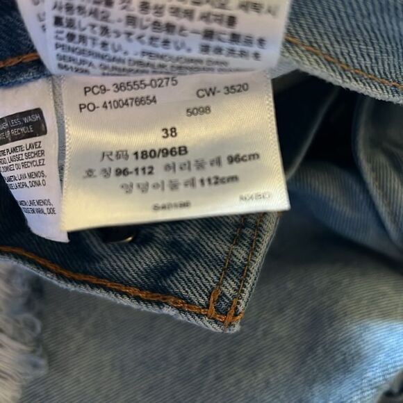 Levi's® 511 Cut Off Jean Shorts Size 38 - Picture 12 of 17